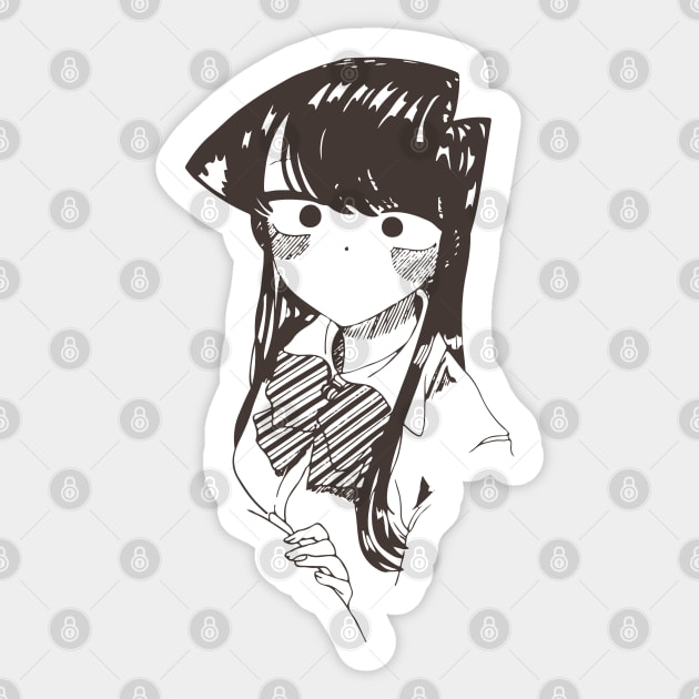 Komi-San [Anime] Sticker by Tad